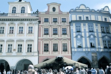 Pastel colours of Old Town Square